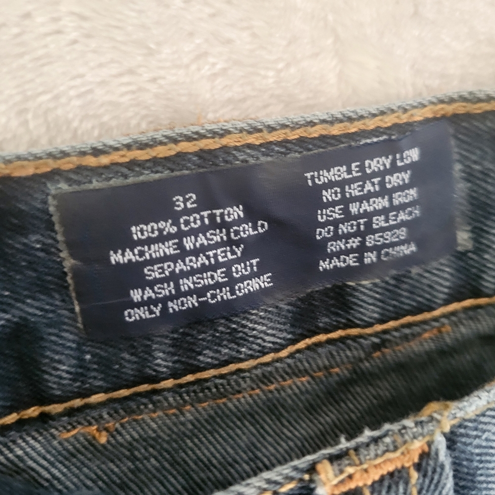 Vintage Johnny Blaze Mens Wide Leg Jeans 32 Baggy Hip Hop Skater - Picture 12 of 15